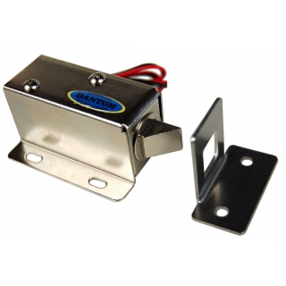 ZAMEK ELEKTROMAGNETYCZNY ELEKTROZACZEP DT-03 12VDC Z UCHWYTEM